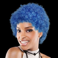 Adult Size Team Spirit Wig (Blue)